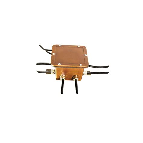 brass underwater single gang junction box|Alcon 17004 Submersible Underwater Junction Box.